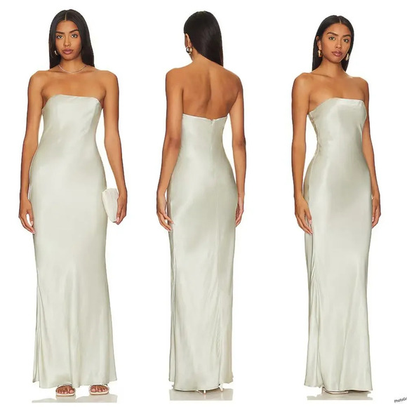 Stone Cold Fox x Revolve Mikayla Gown in Sage XL - Picture 1 of 14